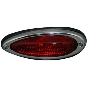 TAIL LIGHT ASSEMBLY WITH RUBBER SEAL, RIGHT PORSCHE 356A/B/C USA