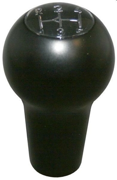 GEAR KNOB, 5 SPEED, GLOSSY BLACK, PORSCHE 911 63-73, 914 69-76