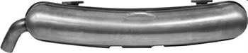 REAR EXHAUST, S/S, TUV PORSCHE 911 73-83