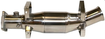 CATALYTIC CONVERTER, SPORT S/S POLISHED PORSCHE 964 C2/C4 88-93