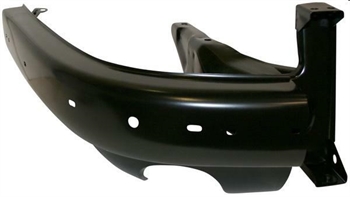 REAR BUMPER CORNER, LEFT, PORSCHE 911 68-73