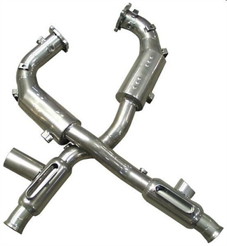 CATALYTIC CONVERTER SET, SPORT, BISHOFF-GILLET PORSCHE 993 95-97