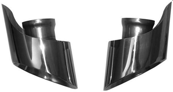 TAIL PIPE KIT, LEFT/RIGHT,S/S POLISHED PORSCHE 993 SPORT 93-97