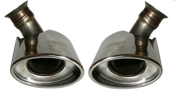 TAIL PIPE KIT, LEFT/RIGHT, S/S, PORSCHE 996 01-05