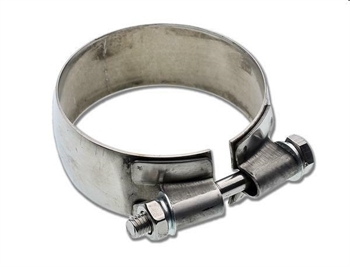 EXHAUST CLAMP WITH BOLT AND NUT, DIAMETER 75mm,PORSCHE 964 88-94