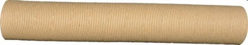 HEATER HOSE, 60x380mm, BROWN PAPER-ALU, PORSCHE 911 63-89