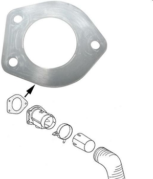 GASKET FOR HEAT CONTROL BOX, LEFT/RIGHT PORSCHE 911 63-89