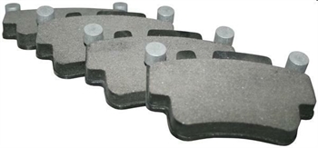 BRAKE PAD SET, F/R, 17mm 996 97-05,997C4 7/04-12/04,997C4S 05...