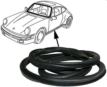 GUARNIZIONE PARABREZZA PORSCHE 911 01/63-07/89-en