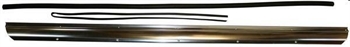 MOULDING FOR ROCKER PANEL, SHORT, L/R, PORSCHE 911S 66-68