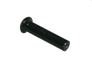 DOOR LOCK KNOB, BLACK, PORSCHE 911 63-76, 912 65-70