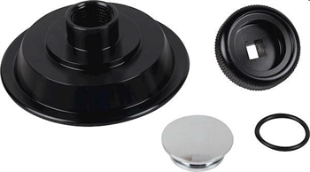 DOOR KNOB SET, ALU,BLACK ANODIZED,1SIDE, PORSCHE 911,928,964,993