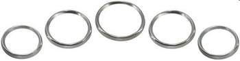 GAUGE DECOR RINGS, ALU, HEAVY DUTY,914 69-76,964 88-94,993 93-97