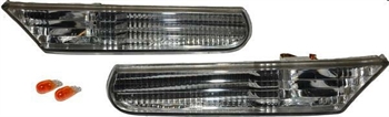 SIDE MARKER LAMP SET, SMOKED, PORSCHE 996 97-05,BOXSTER 96-04