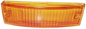 TURN SIGNAL LIGHT LENS, YELLOW, PORSCHE 911 08/74-07/89