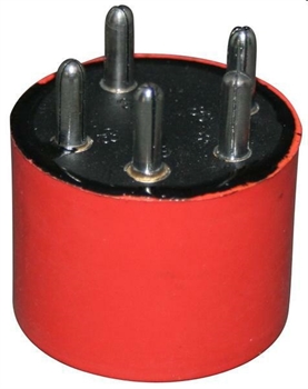 RELAY FOR FUEL PUMP, RED, ROUND, PORSCHE 911 75-89